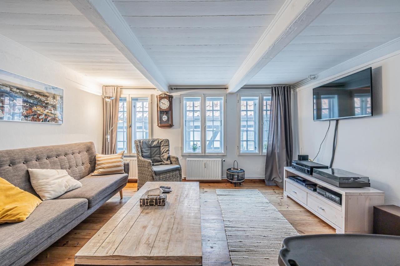 Fewo1846 - Kaete-Lassen-Huus - Uriges Haeuschen Auf 3 Ebenen Mit Dachterrasse Am Hafen Flensburg Exteriör bild