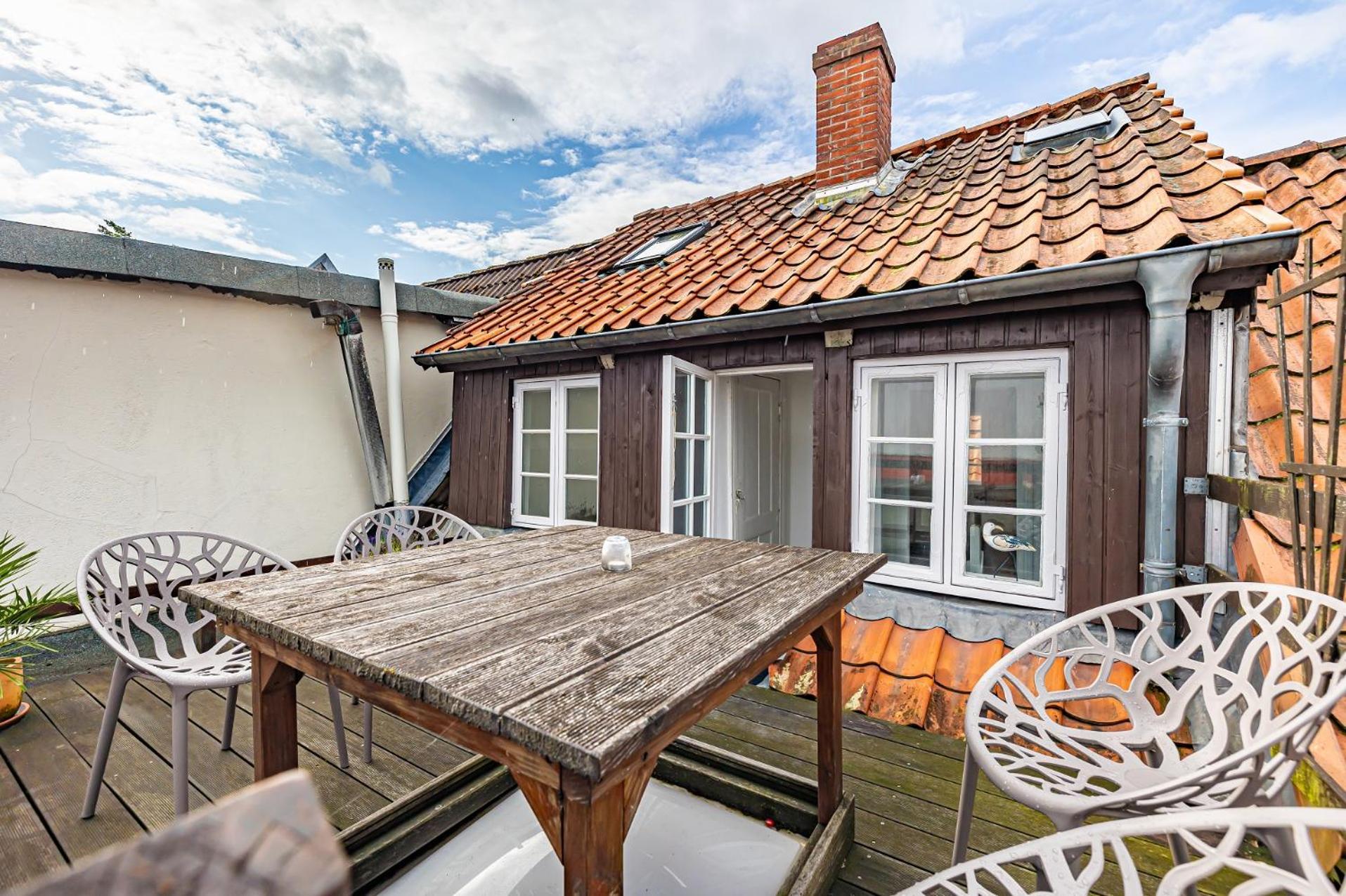 Fewo1846 - Kaete-Lassen-Huus - Uriges Haeuschen Auf 3 Ebenen Mit Dachterrasse Am Hafen Flensburg Exteriör bild